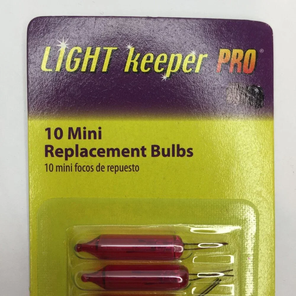 3 Pack Light Keeper Pro 10 Mini Replacement Bulb 2.5 Christmas Holiday Decor